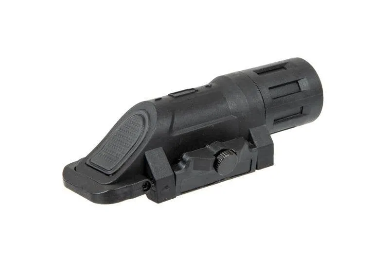 RIS Tactical Flashlight - Black