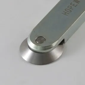 Round Negative Rake Bowl Scraper with Tip & Sharpening Mandrel