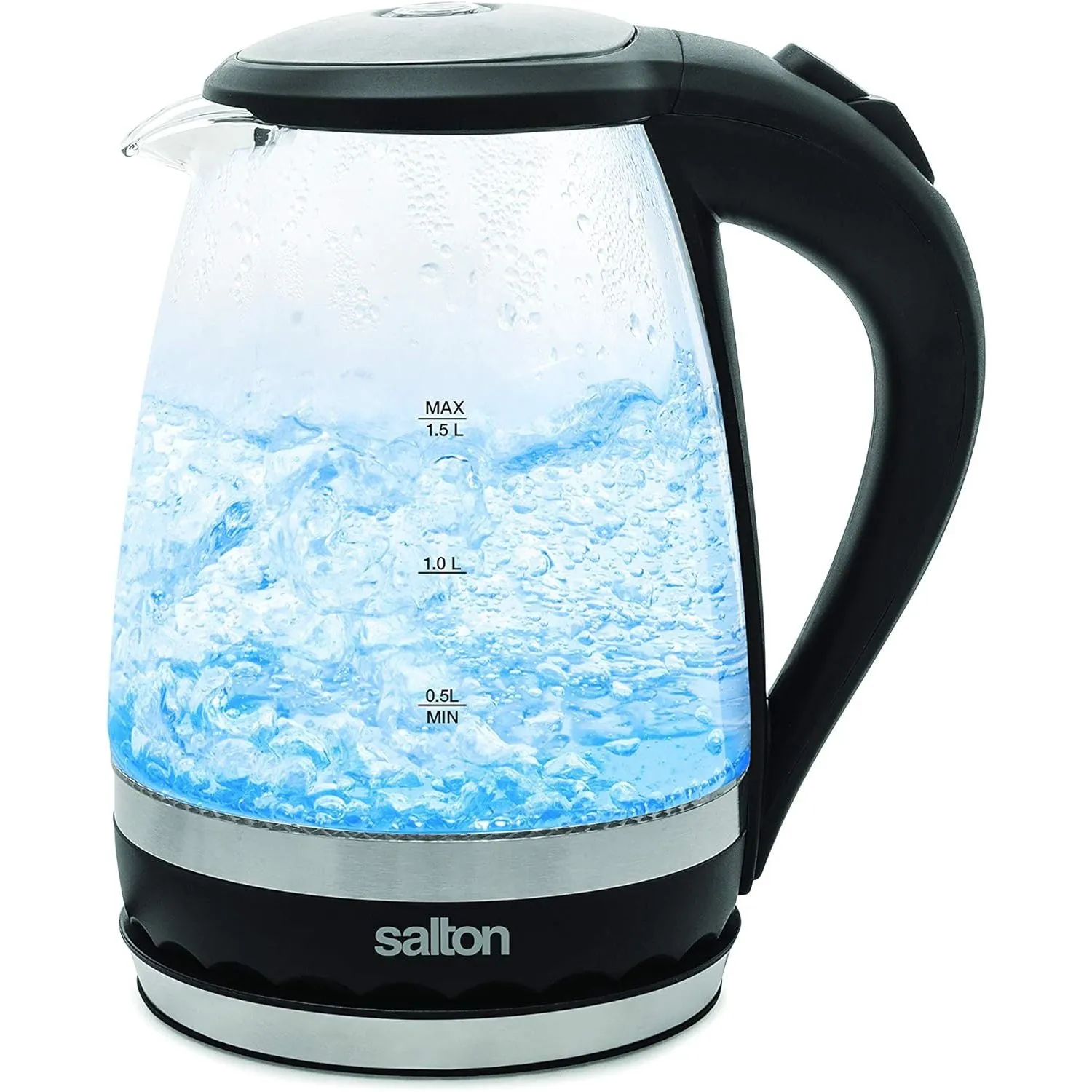 Salton Cordless Electric Compact Glass Kettle