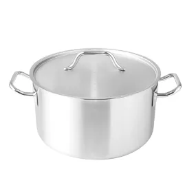 Silampos Deep Casserole with Lid - Silver, 40 cm - 638221BB2940