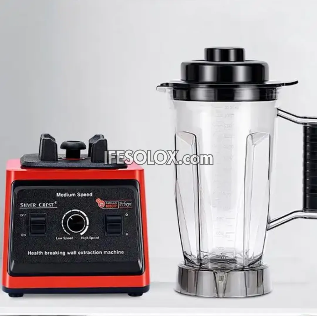 Silver Crest SC-9880 3Liters 8,000Watts High-speed Multipurpose Power Blender - Brand New