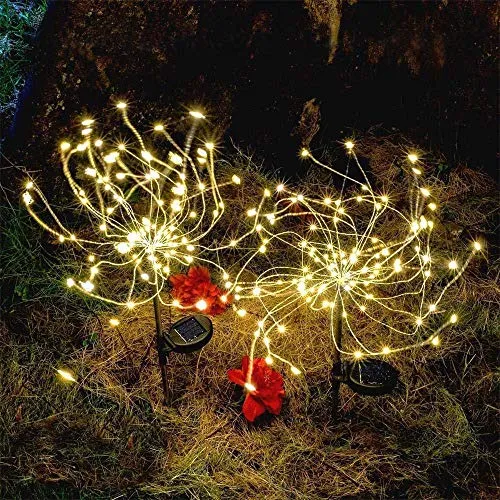 Solar Firework Outdoor Light