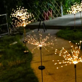 Solar Firework Outdoor Light