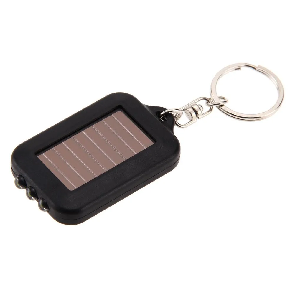 Solar LED Light Keychain