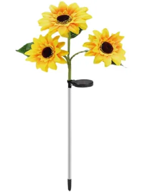 Solar Light Sunflower Light Outdoor Courtyard Light Balcony Garden Terrace Ornamental Lawn Night Light