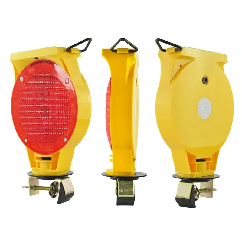 Solar Powered Flash Beacon Warning Light SU311