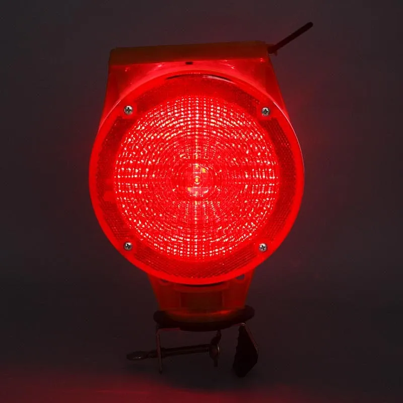 Solar Powered Flash Beacon Warning Light SU311