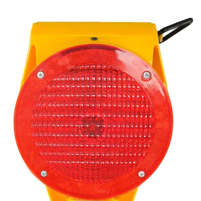 Solar Powered Flash Beacon Warning Light SU311