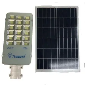 Solar Street Light 200w Tempest