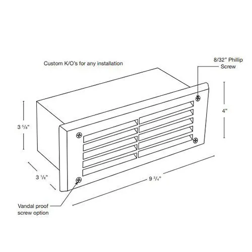 SPJ Lighting SPJ-SCSL 8W LED Recessed Light