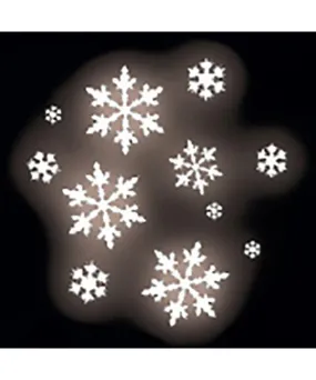 Stainless Steel Snowflake Group Gobo