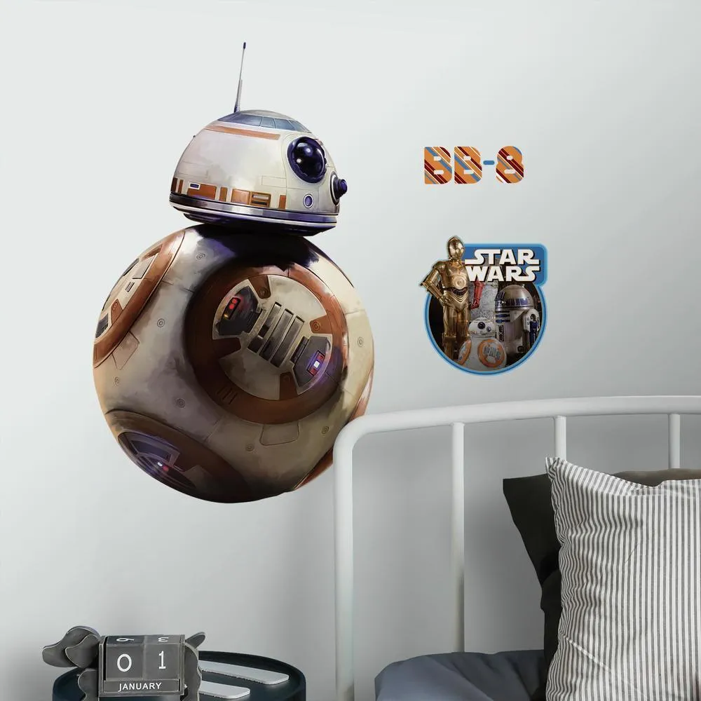 Star Wars: The Force Awakens BB-8 Giant Wall Decals