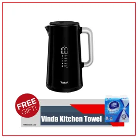 Tefal KO8508 1.7L Smart’N Light Seamless Digital Screen Electric Kettle