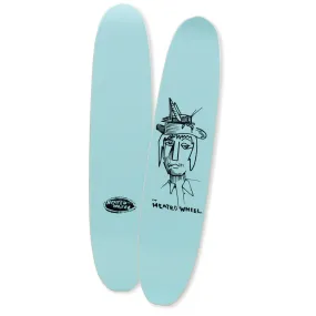 The Heated Wheel - Grasshopper Guy Polarizer 6.0 Skateboard Deck