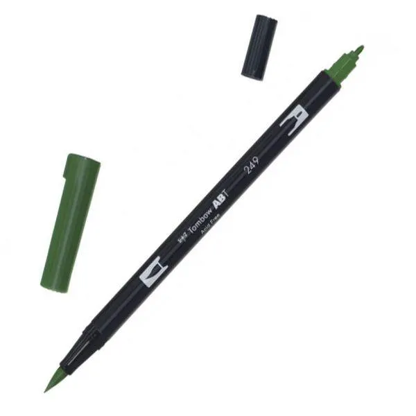 Tombow Brush Pen - 249 Hunter Green