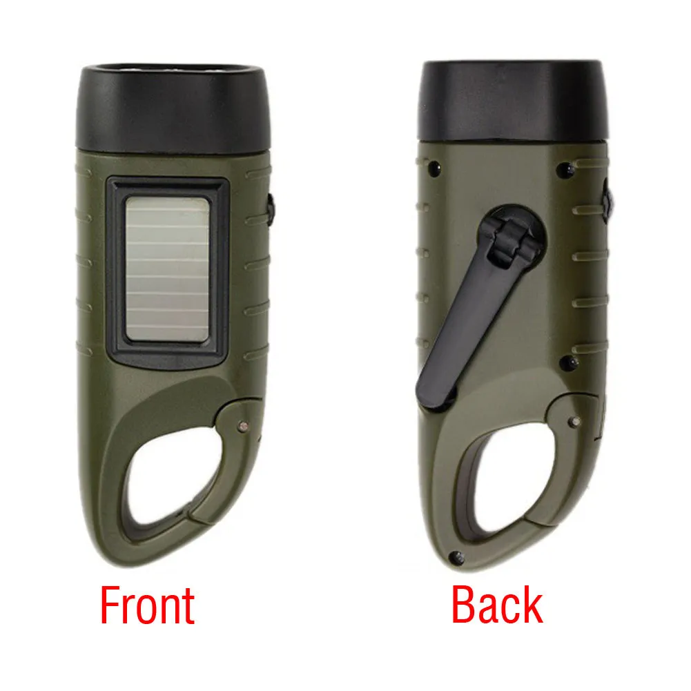 Traditional Solar Emergency Flashlight