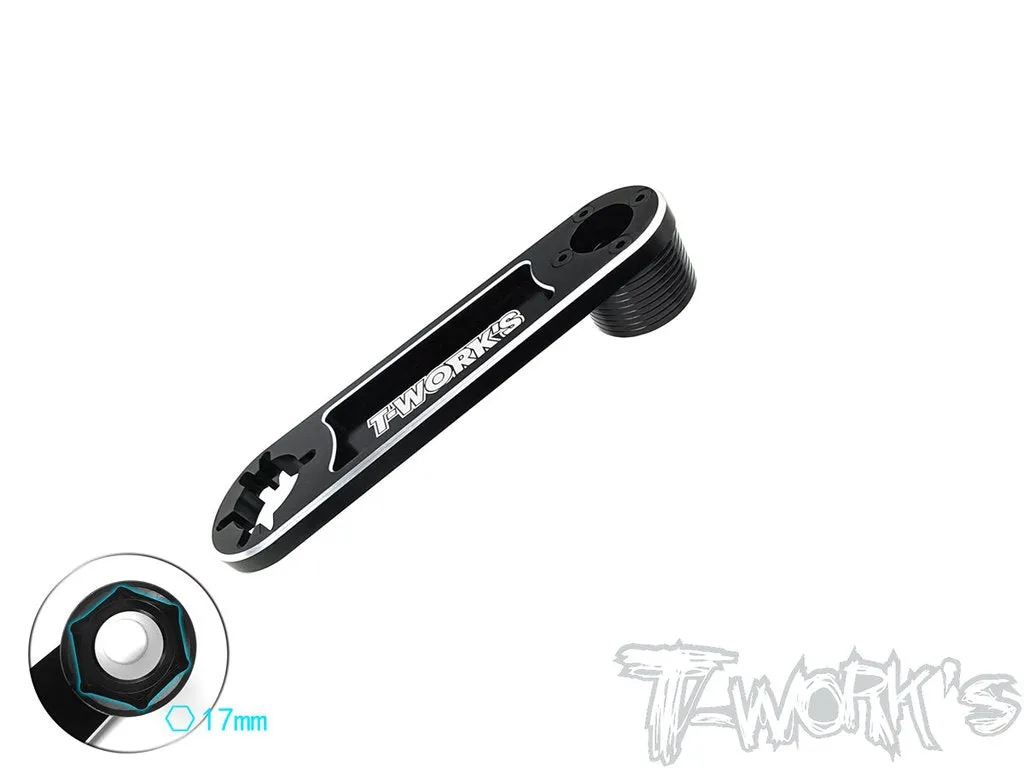 TT-090-S Flywheel Tool & 17mm Wheel Nut Wrench Tool ( 1/8 Buggy )