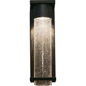 Vasari 17 in. LED Outdoor Wall Light Black Finish