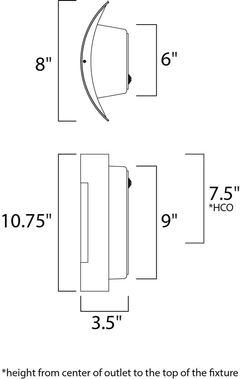 View E26 Outdoor Wall Sconce