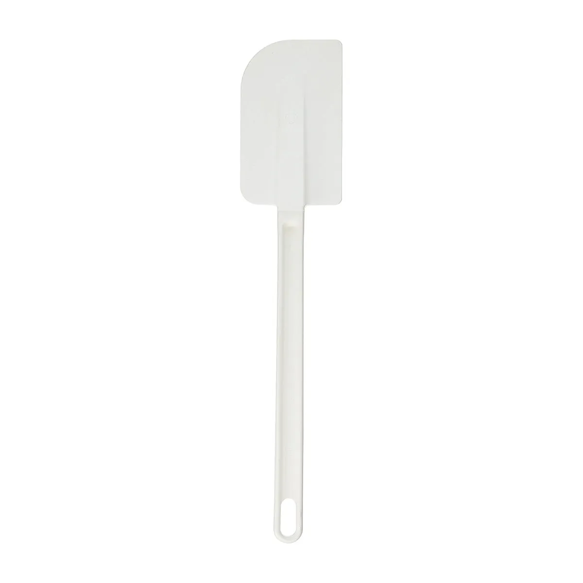 Vollrath 52013 Scraper Rubber Spatula, White, 13.5"