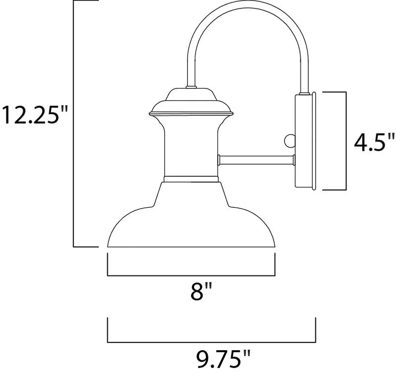 Wharf Outdoor Wall Mount