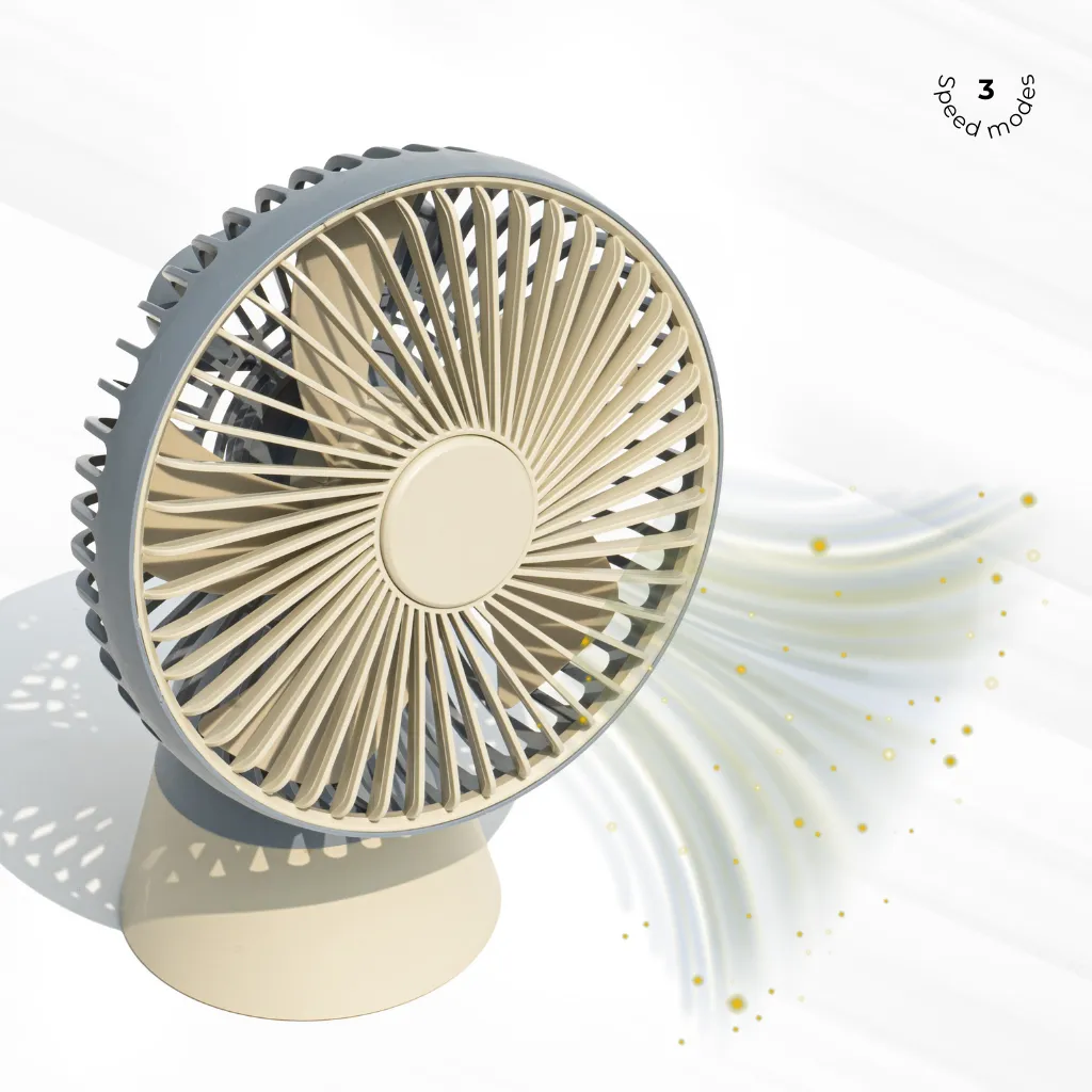 Windmill- Rechargeable Portable Fan (Dessert)