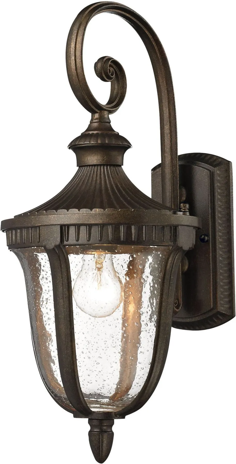 Worthington 1 Light Outdoor Sconce In Hazlenut Bronze