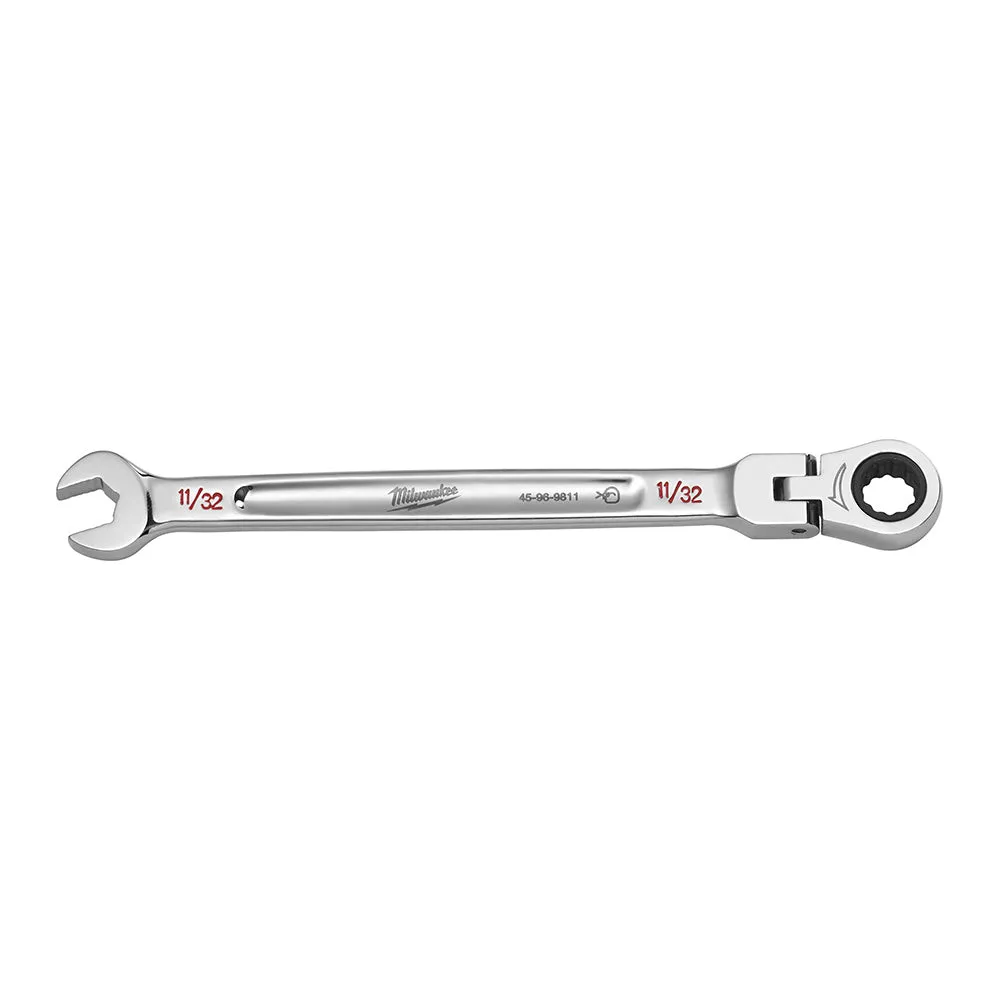 Wrench - Milwaukee Flex Head Combination Wrench, Various Sizes, 45-96-98