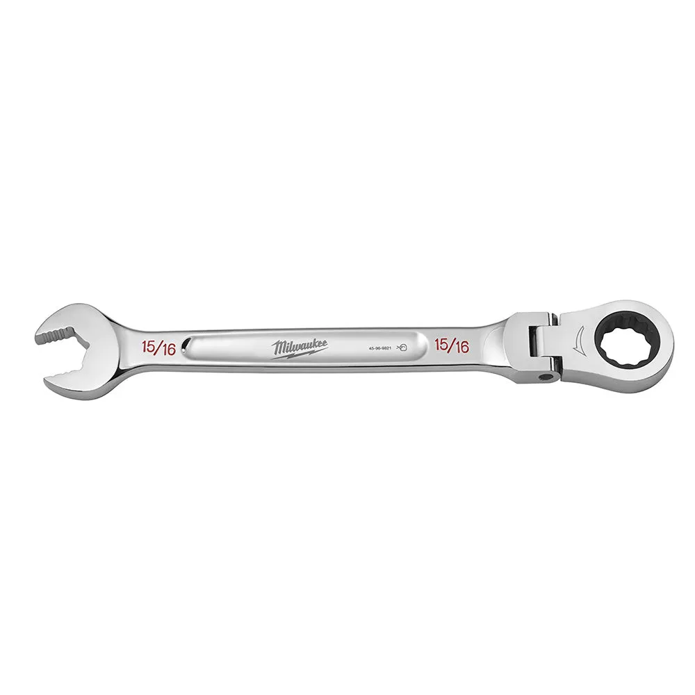 Wrench - Milwaukee Flex Head Combination Wrench, Various Sizes, 45-96-98