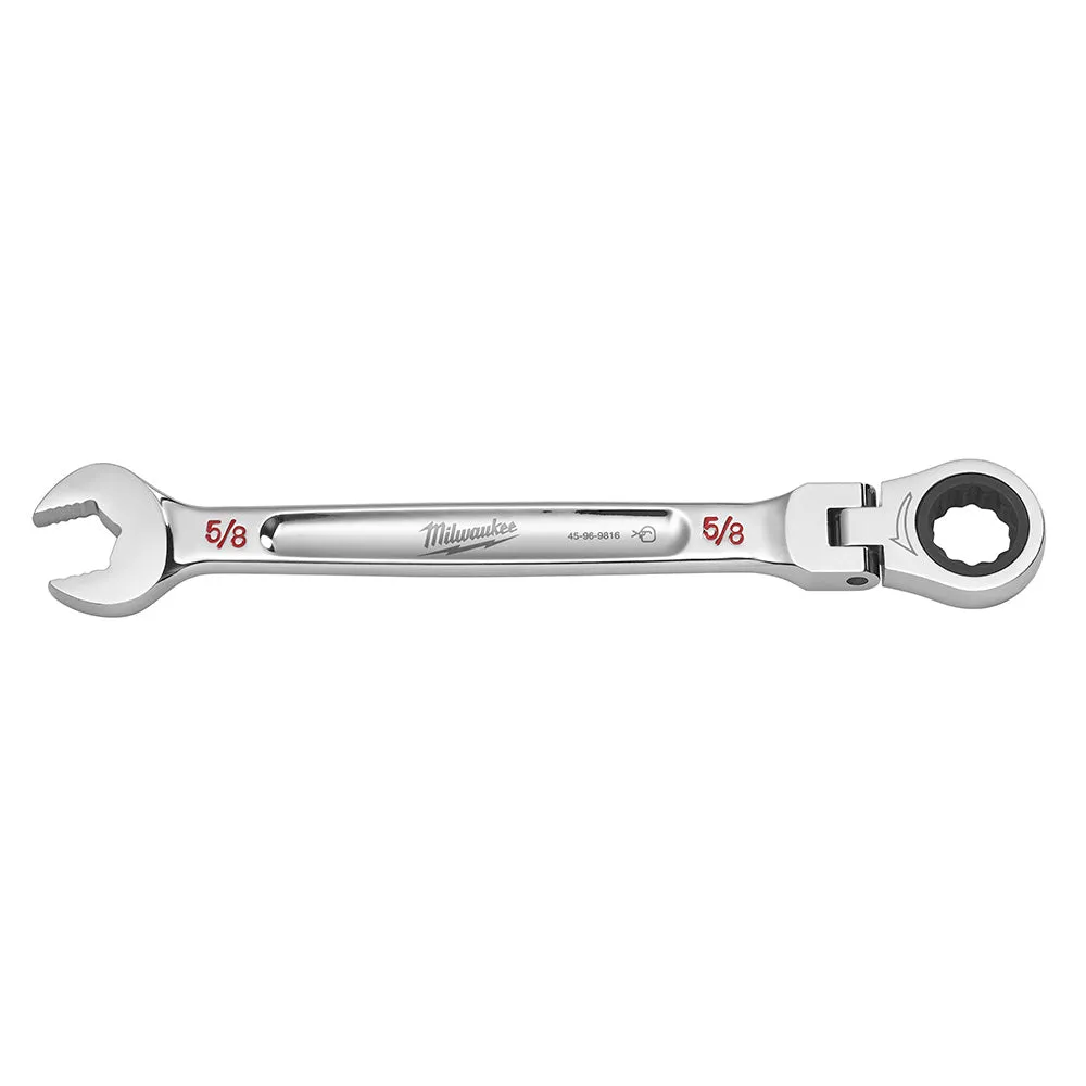 Wrench - Milwaukee Flex Head Combination Wrench, Various Sizes, 45-96-98