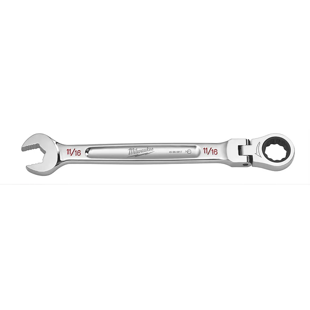 Wrench - Milwaukee Flex Head Combination Wrench, Various Sizes, 45-96-98